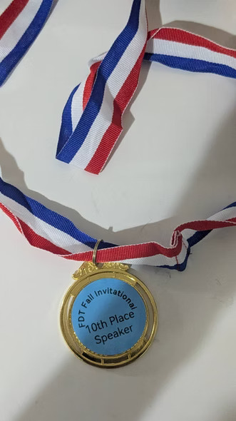 Top 10% Speaker award
